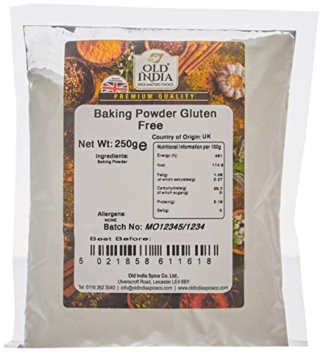 Old India Baking Powder Gluten Free 250g