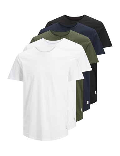 ⚡ BLITZDEAL (-66%) JACK & JONES JJENOA Tee SS Crew Neck 5PK MP