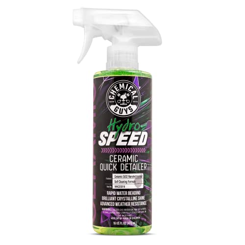 Chemical Guys HydroSpeed Ceramic Quick Detailer Spray - SiO2 Shine Car Detailer Spray for Cars, Trucks, SUVs, Motorcycle