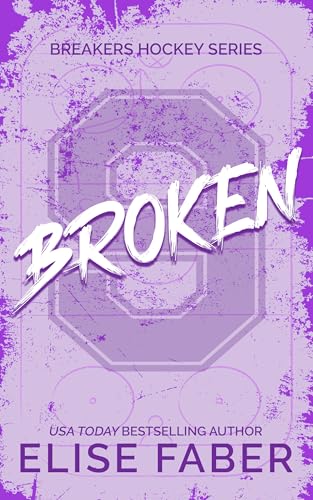 Broken book cover