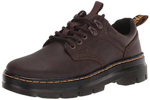 Dr. Martens unisex adult 5 Tie Shoe Oxford, Gaucho Crazy Horse, 11 Women 10 Men US