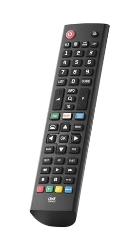 (-32%) One for All LG TV Fernbedienung - Funktioniert mit Allen LG TV/Smart TV - die ideale TV-Ersatzfernbedienung - URC4911