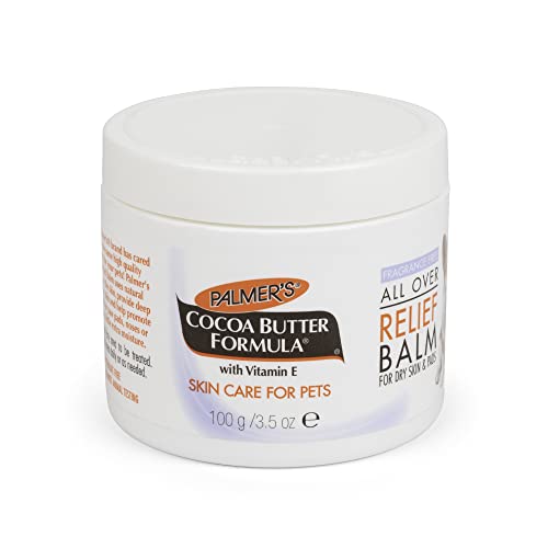 Palmer's for Pets Cocoa Butter Fragrance Free Paw Pad & Nose Balm for Dogs - Dog Skin Soother Balm, Dog Paw Balm for Dry Skin & Pads - Palmer's Cocoa Butter Formula with Vitamin E for Pets