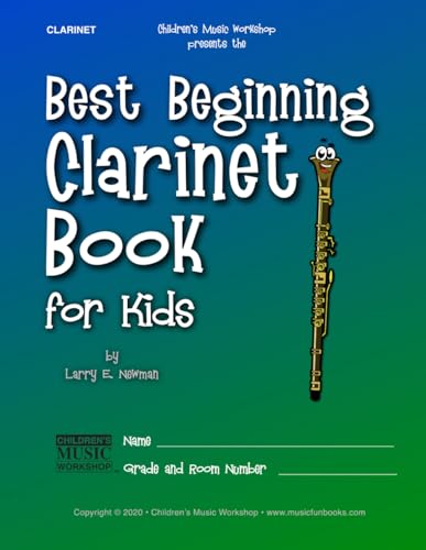 Cover of Best Beginning Clarinet Book for Kids