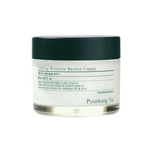 Pyunkang Yul PKY Calming Moisture Barrier Cream Instantly Soothes Sensitive Skin, Hyaluronic Acid & Ceramide for Hydration, Vegan, Korean Skincare (1.69 Fl. Oz, 50ml)