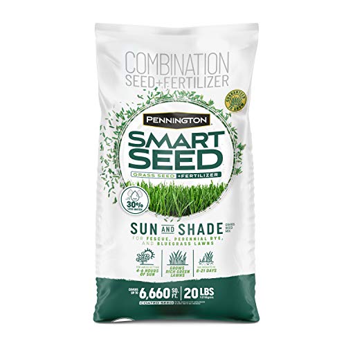 Great Value Pennington Smart Seed Sun and Shade Grass Seed Mix Tolerant Seeds A durable mix of Tall