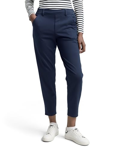 (-20%) TOM TAILOR Damen 1021175 Jersey Relaxed Fit Jogger Hose, 10668 - Sky Captain Blue, S EU
