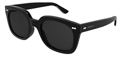 Gucci GG 0926S 001 Black Plastic Square Sunglasses Grey Lens, Men