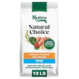 Nutro Natural Choice Puppy Dry Dog Food, Chicken & Brown Rice, 13 lb