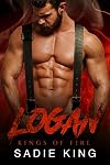 Logan: A Curvy Girl and Firefighter Romance (Kings of Fire Book 2)