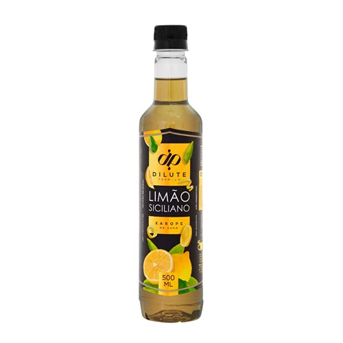 Dilute Xarope Limão Siciliano Sabor Limão Siciliano 500 Ml