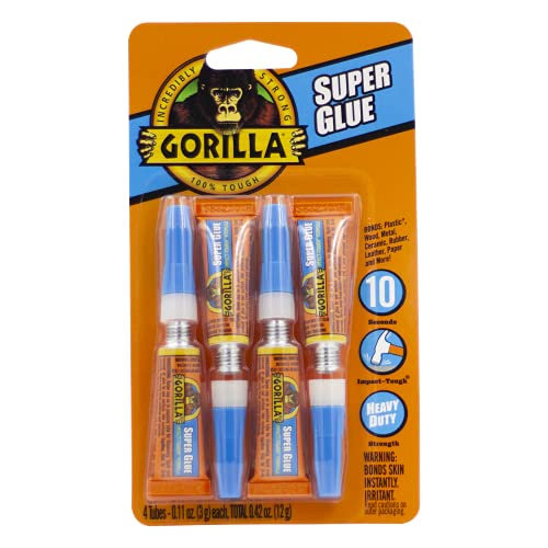 Gorilla Super Glue Fastsetting Impacttough Allpurpose Adhesive With