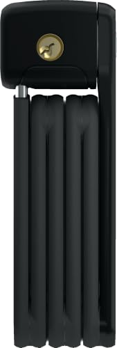 (-21%) ABUS Faltschloss Bordo Lite 6055K SH mit Halterung - Extra-leichtes Fahrradschloss aus Spezialstahl Sicherheitslevel 7-60 cm - Schwarz