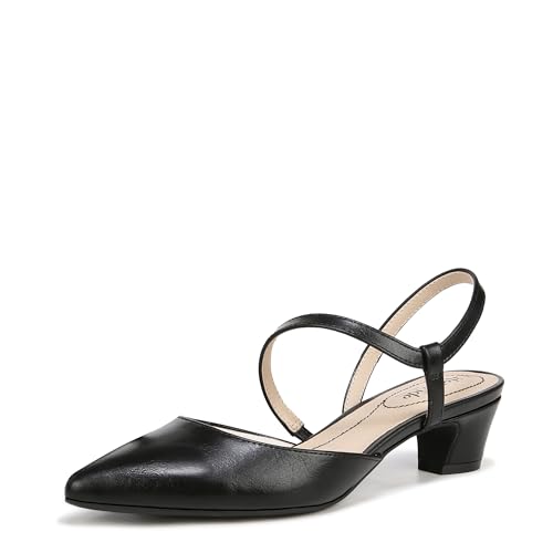 LifeStride Womens Minimalist Pump Dress Shoe Black 8.5 M