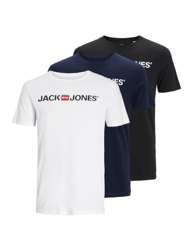 (-37%) JACK & JONES JJECORP Logo Tee SS Crew Neck 3PK MP