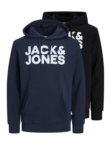 (-21%) JACK & JONES JJECORP Logo Sweat Hood 2PK MP