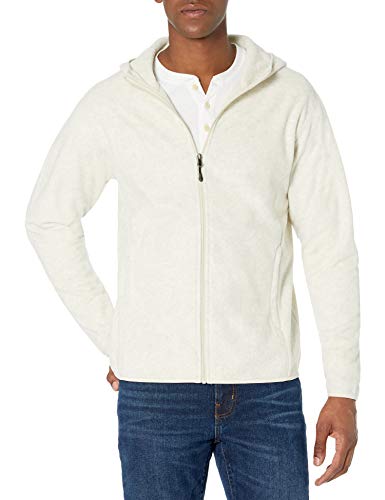 Amazon Essentials Men's Hooded Full-Zip Polar Fleece