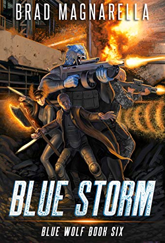 Blue Storm book cover