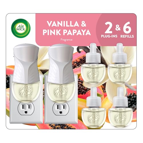 Air Wick Scented Oils 2+6 Vanilla & Pink Papay
