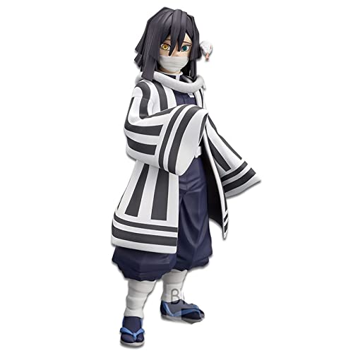 Banpresto Demon Slayer vol.15 Obanai Iguro Figure, Multiple Colors, (17433)