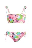 Tropical Dance Bandeau Bikini