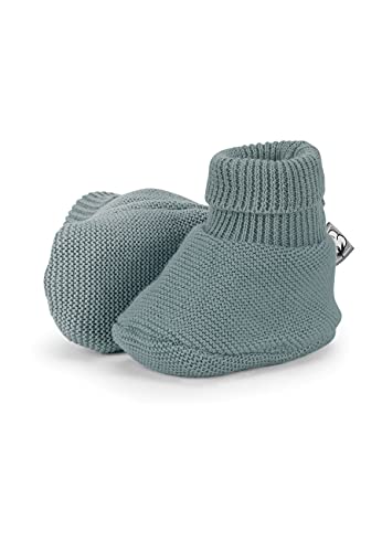 (-47%) Sterntaler Unisex Baby GOTS Strick-Schuh, Grün, 15/16 EU