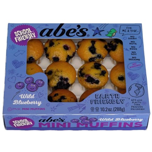Abe's, Wild Blueberry Smash Mini Muffins (12 Count)