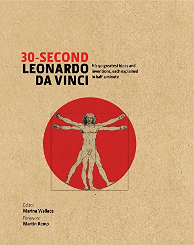 30 Second Leonardo Da Vinci book cover