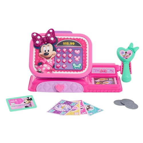 (-13%) Disney Junior Minnie Mouse Bowtique Registrierkasse mit Soundeffekten, zum Stylen und Spielen, Kinderspielzeug ab 3 Jahren von Just Play