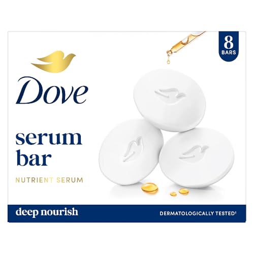 Dove Serum Bar | with Nutrient Serum | Deep Nourish | 1000g (125g x 8) Dove Serum Bar | with Nutrient Serum | Deep Nourish | 1000g (125g x 8)