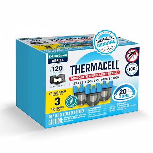 Thermacell E-ZoneGuard Rechargeable Mosquito Repellent Refill for $40 + free shipping