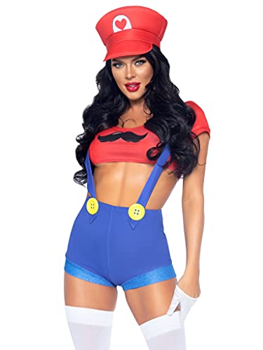 Leg Avenue womens Adult Sized Costumes, Red/Blue, Small US