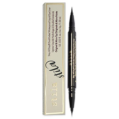 stila Stay All Day® Dual-Ended Waterproof Liquid Eye Liner, 0.033 fl. Oz, 1 Count (Pack of 1)