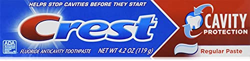 Crest Cavity Protection Toothpaste, Regular Paste, 4.2 Oz