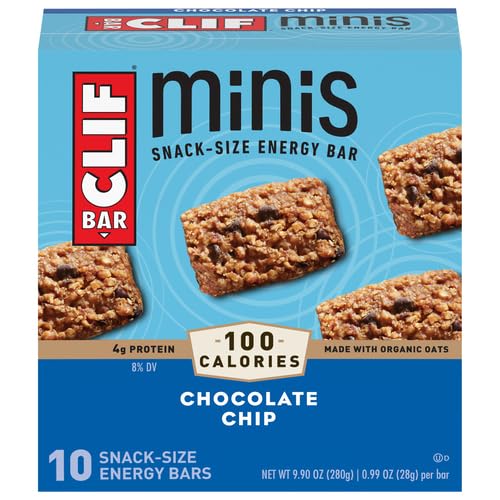 Clif Bar Minis Chocolate Chip Made With Organic Oats 4g Protein Non