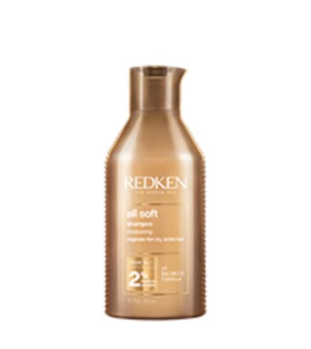 Redken All Soft Shampoo – For Dry, Brittle Hair, 16.9 Fl Oz