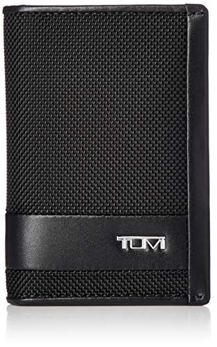 TUMI - Alpha Multi Window Card Case - Slim Profile Men's Wallet With ID Windows - Black
