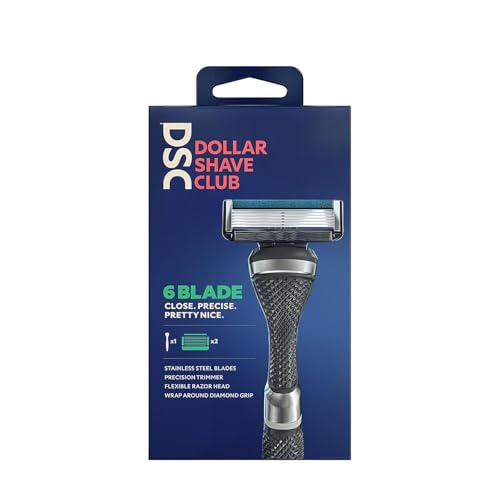 Dollar Shave Club 6-Blade Razor Starter Set