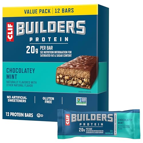 Clif Builder's Protein Bar Packed with Protein Enjoy all the health benefits of a traditional