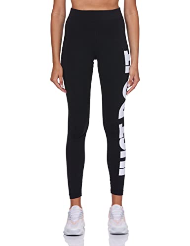 (-50%) Nike Damen W Nsw Essntl Gx Hr Lggng Jdi Leggings, Black/White, XS EU