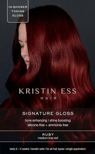 Kristin Ess The One Signature Hair Gloss - Ruby: Medium True Red