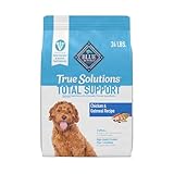 Blue Buffalo True Solutions Total Support Natural Dry Dog Food for Adult Dogs, Chicken, 24-lb. Bag