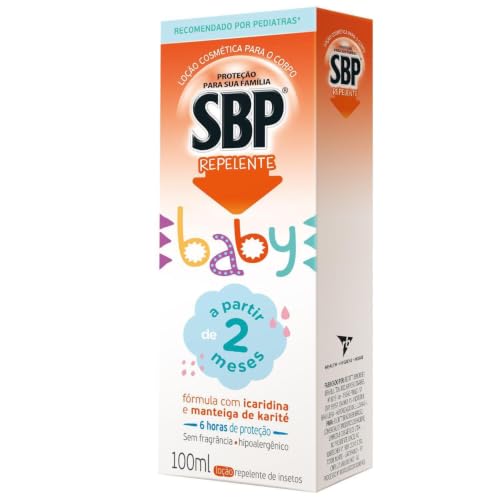 Repelente para Bebê SBP Baby Loção Corporal com Icaridina 100ml