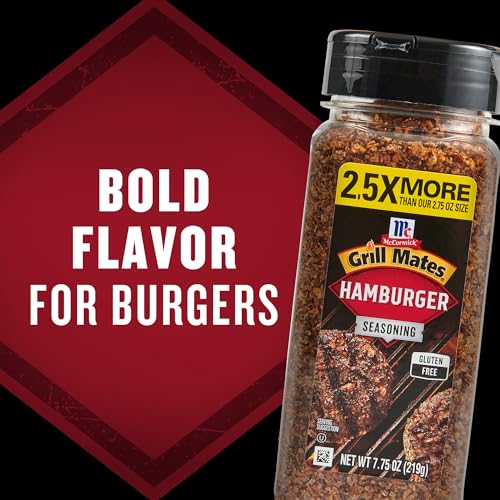 McCormick Grill Mates Hamburger Seasoning, 7.75 Oz