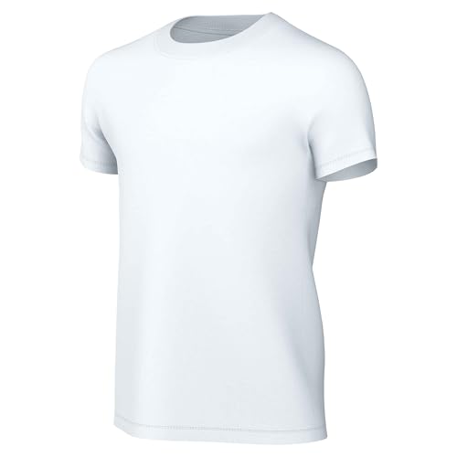 (-50%) Nike Unisex Kinder Y Nk Park20 Tee Shirt, White/Black, 11 Jahre EU