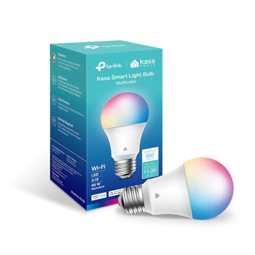 Kasa color smart light bulb