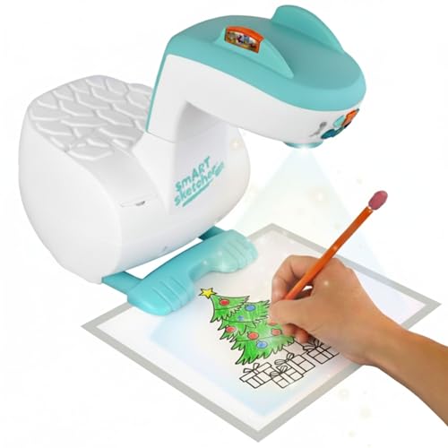 Smart Sketcher 2.0 Projector, Drawing and Tracing Projector for Kids, Educational Arts & Crafts Toy, Art Gift for Boys and Girls for Ages 5+