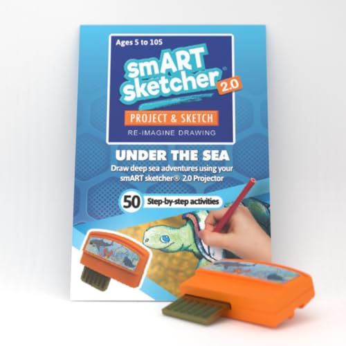 Smart Sketcher 2.0 Cartridge – Under The Sea – 50+ Step-by-Step Activities - Expansion Pack for Kids Ages 5+