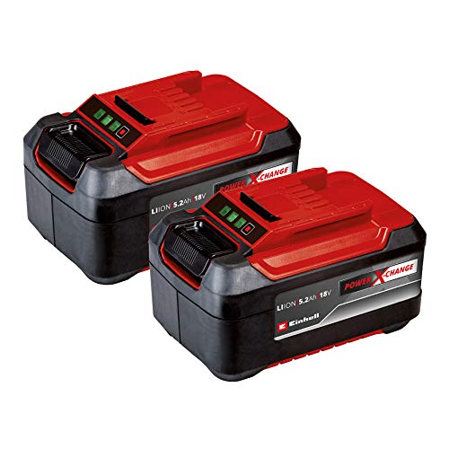 (-29%) Einhell Original Akku-Twinpack PXC 18 V 5,2 Ah