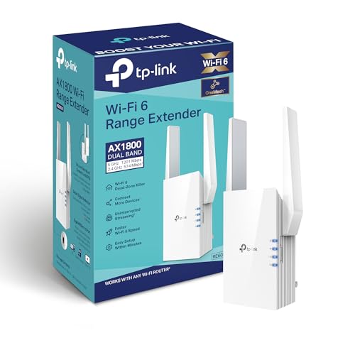 TP-Link RE605X AX1800 WiFi 6 Range Extender